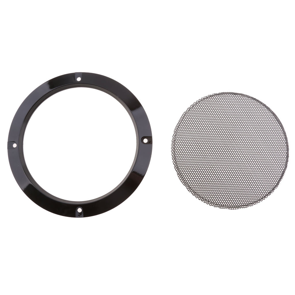4x 6.5'' Universal Speaker Grill Cover for SubWoofer Woofers Loudspeakers