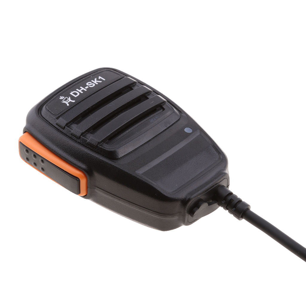2 Pin Speaker Mic for   Dual Band 2-Way Radio Walkie Talkie