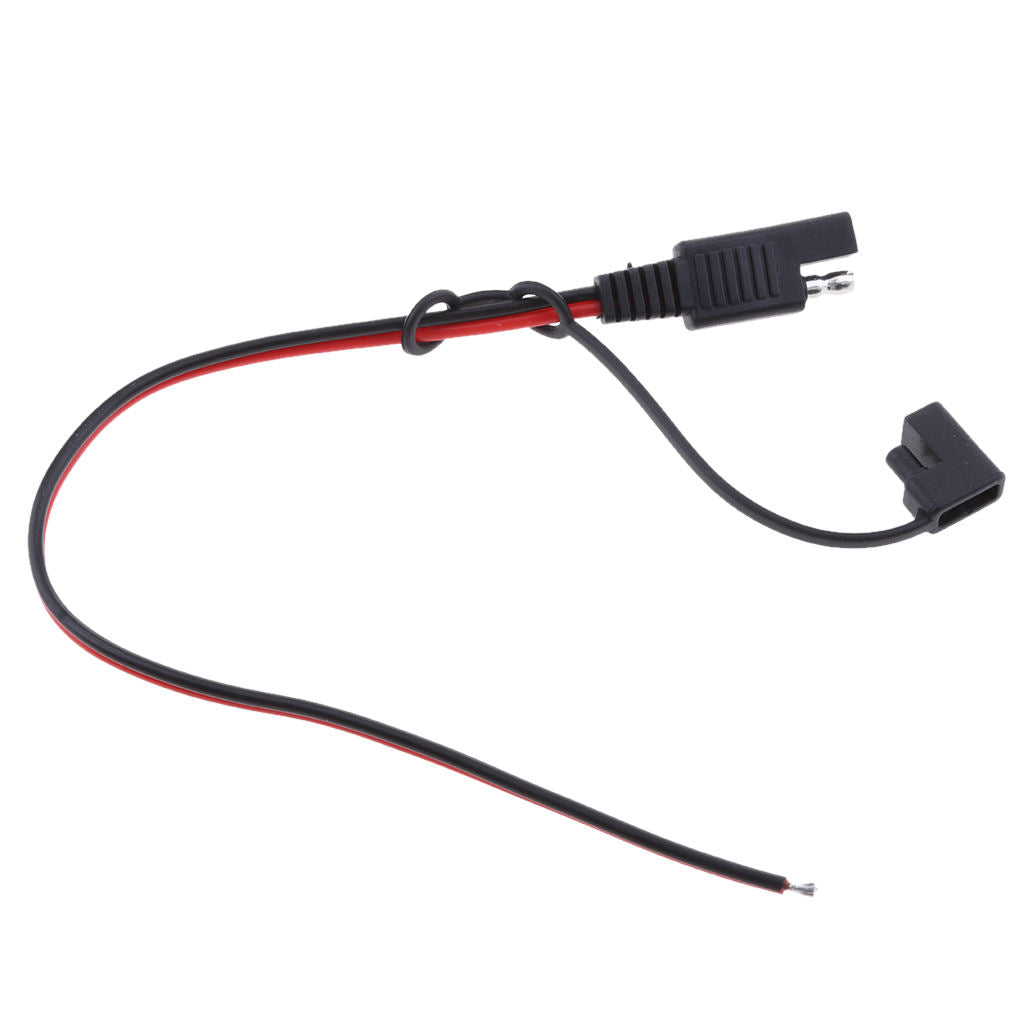 18AWG SAE Harness Extension Cable with Cover For Car Motor Solar Batteries