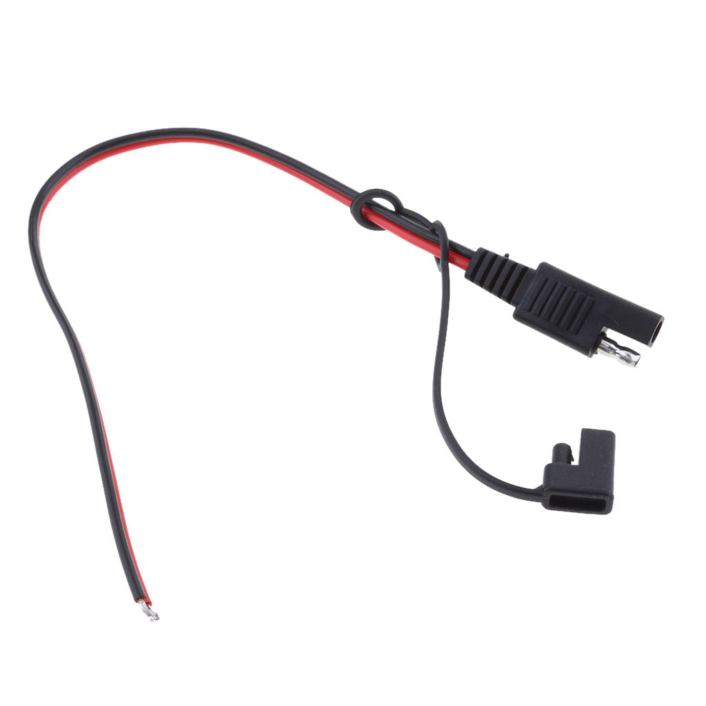 18AWG SAE Harness Extension Cable with Cover For Car Motor Solar Batteries