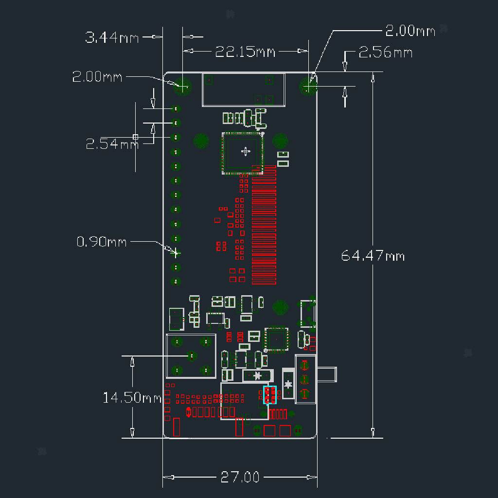 433MHz   OLED 0.96 Inch Bluetooth WIFI Wireless Board Module