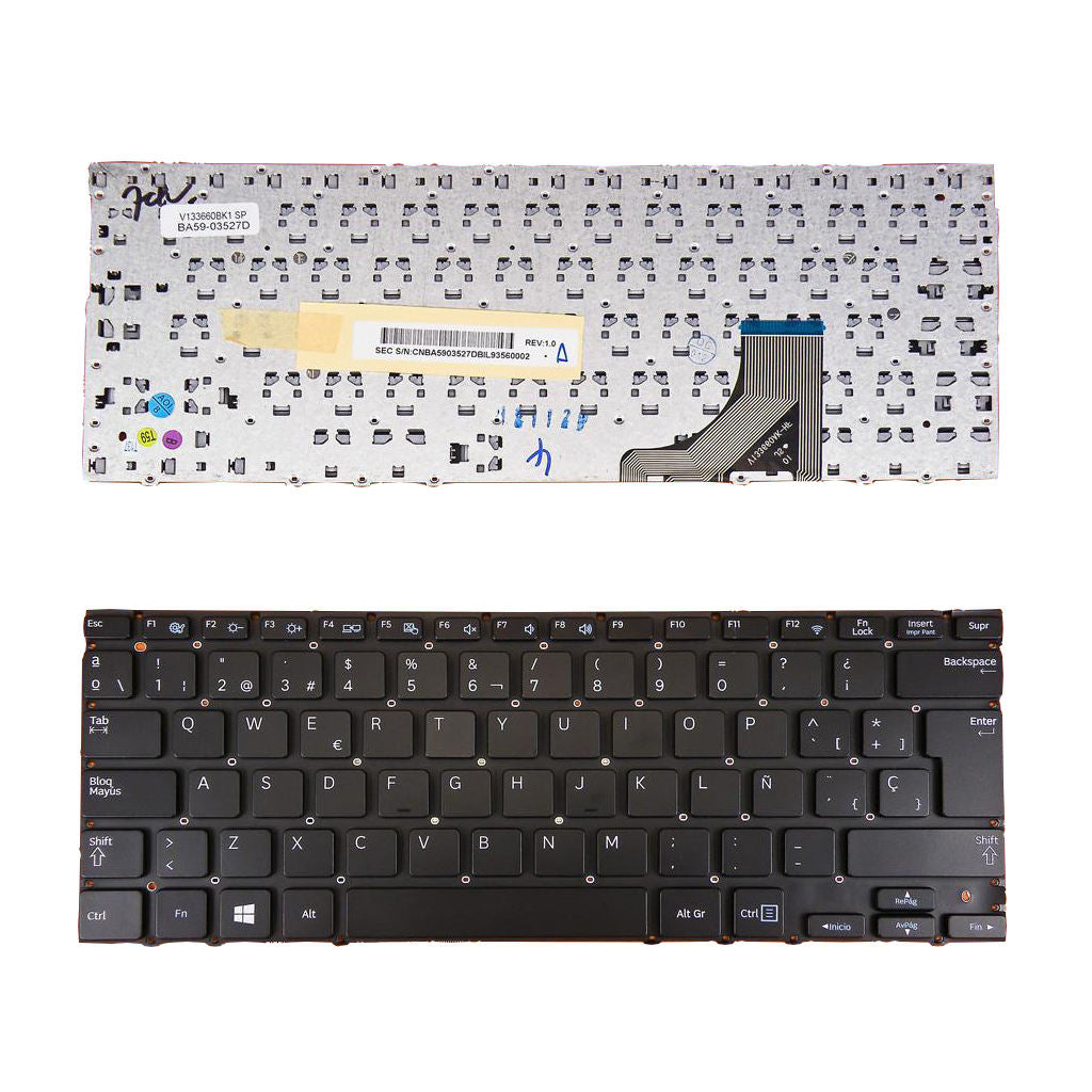 New ES Layout Replacement PC Laptop Keyboard For  NP 530U3B 530U3C