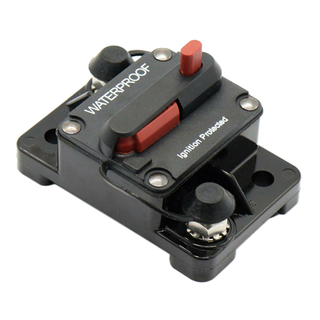Auto Manual Reset Circuit Breaker Switch 12-36V DC Automobile 30A