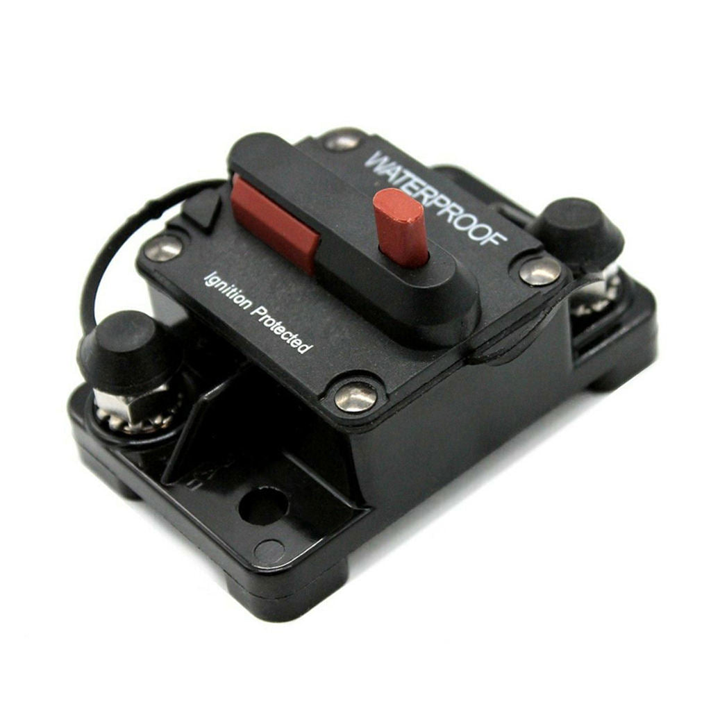 Auto Manual Reset Circuit Breaker Switch 12-36V DC Automobile 30A
