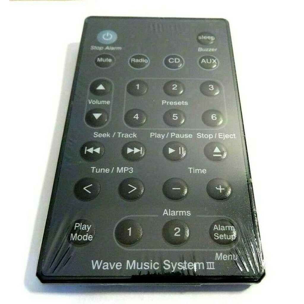 2 Piece New Replace Part Remote Control Fit for B-Wave Music Radio System