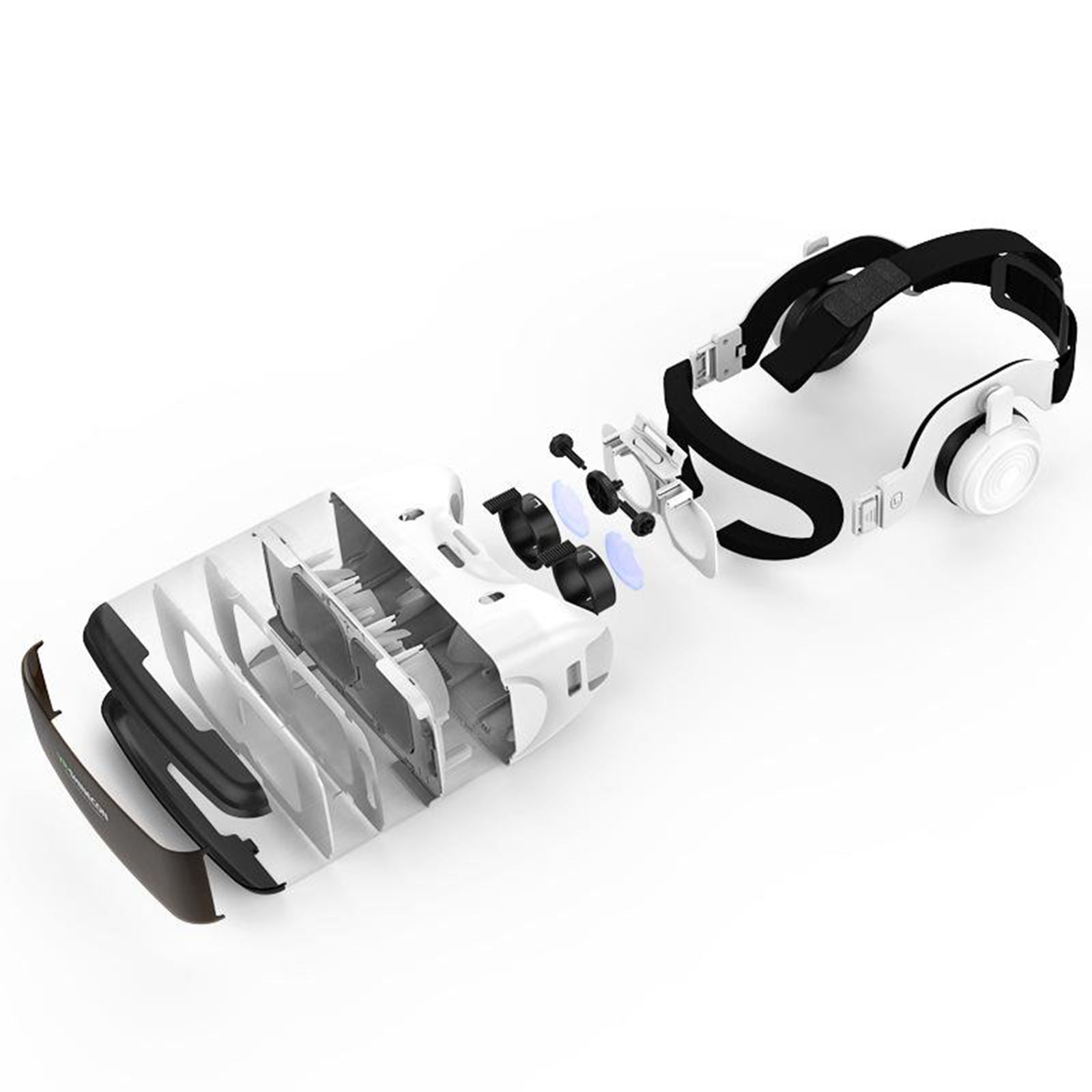 2 Pieces New Virtual Reality Glasses VR Headset Glasses for 4.7-6.53" Phone