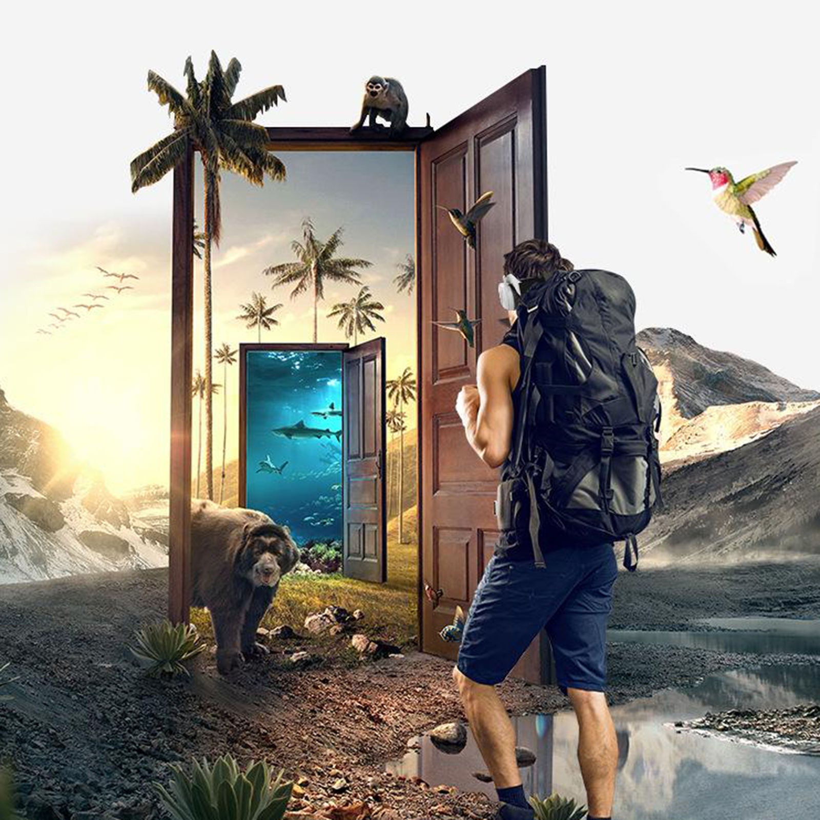 2 Pieces New Virtual Reality Glasses VR Headset Glasses for 4.7-6.53" Phone