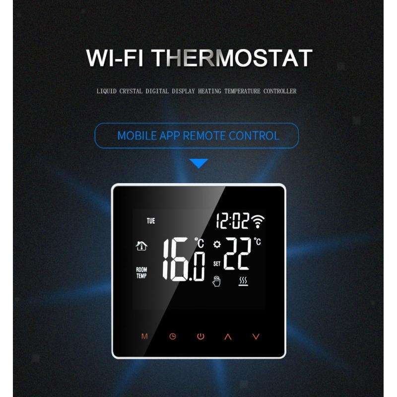 Wi-Fi Smart Thermostat for Smart Home Work with Amazon Alexa Home Thermostat