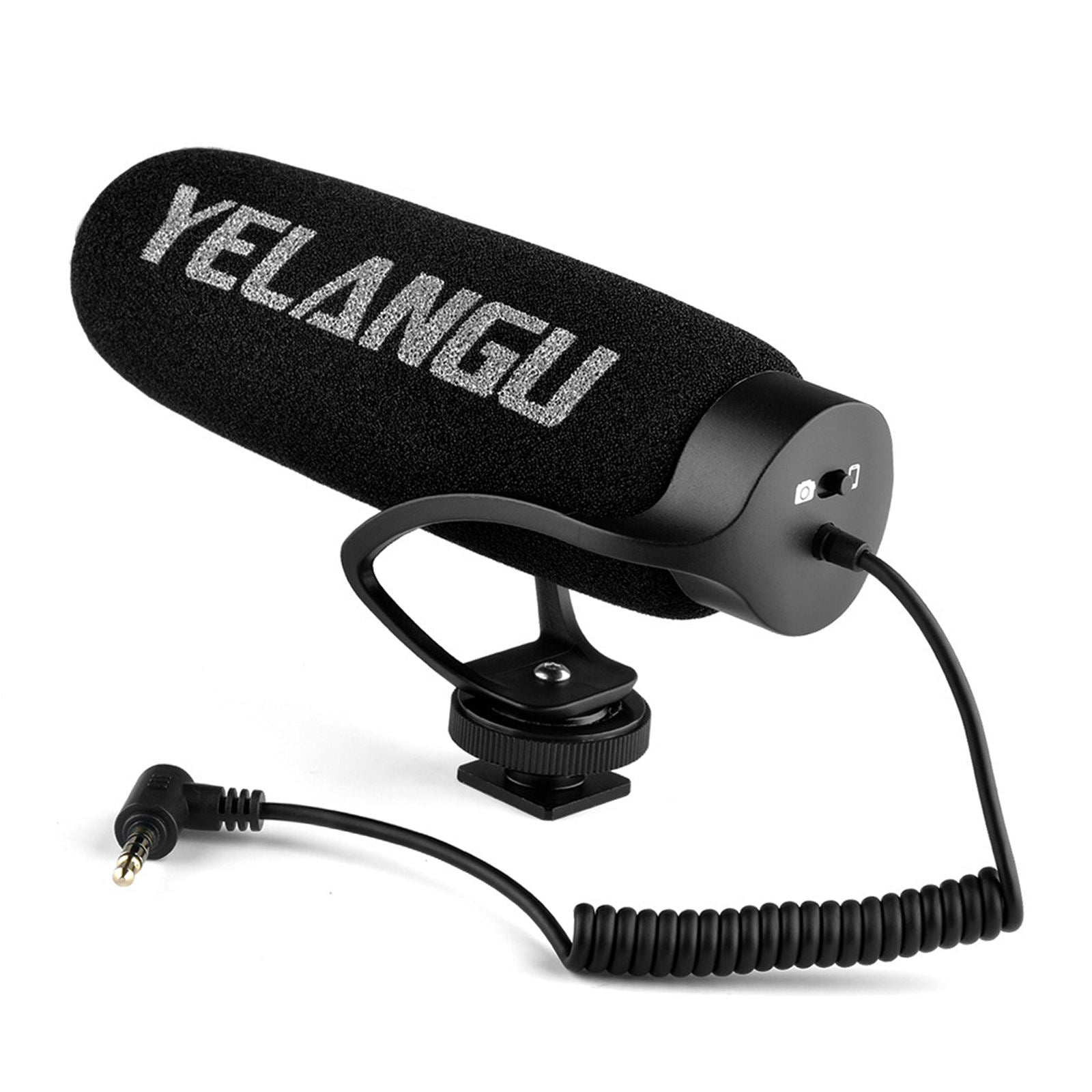 Compact Condenser Video Microphone Camera-Mounted for Nikon DSLR Cameras