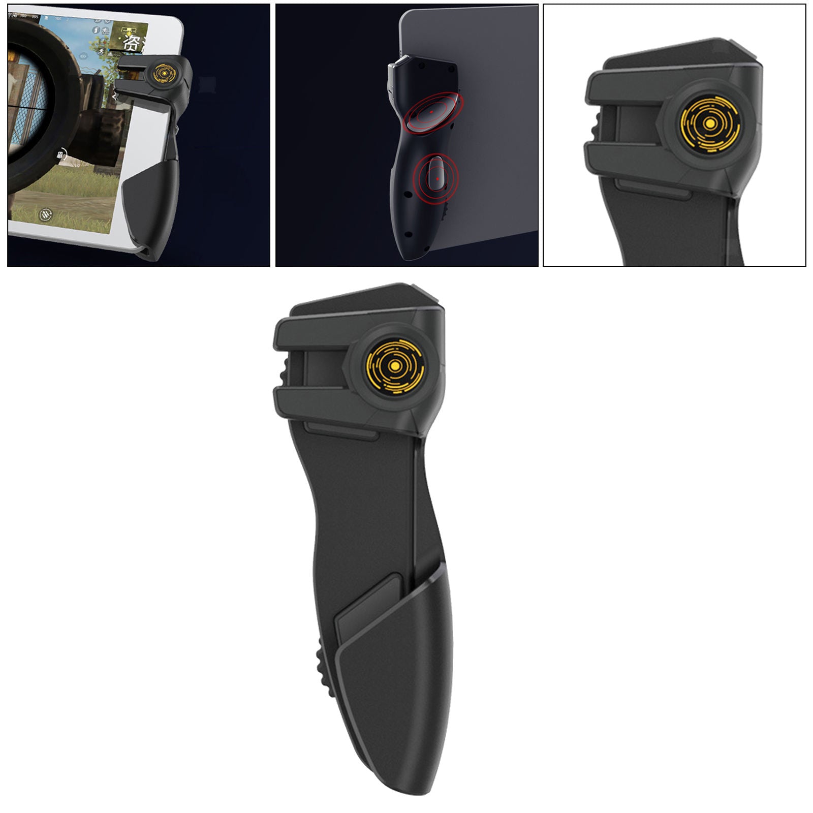 AKPAD-8K Silicon Gamepad Grip for Tablet Shooting Game Easy Use Protective