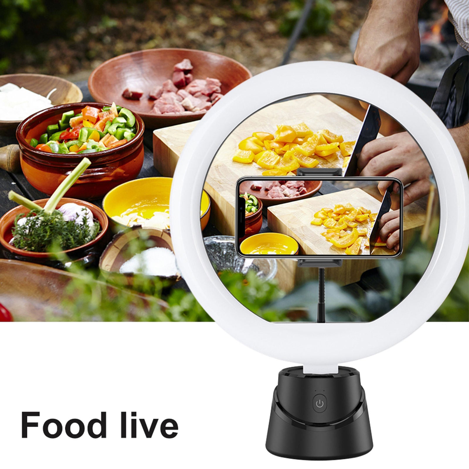 Intelligent Phone Gimbal Stabilizer Auto Face Tracking Holder Live Broadcast