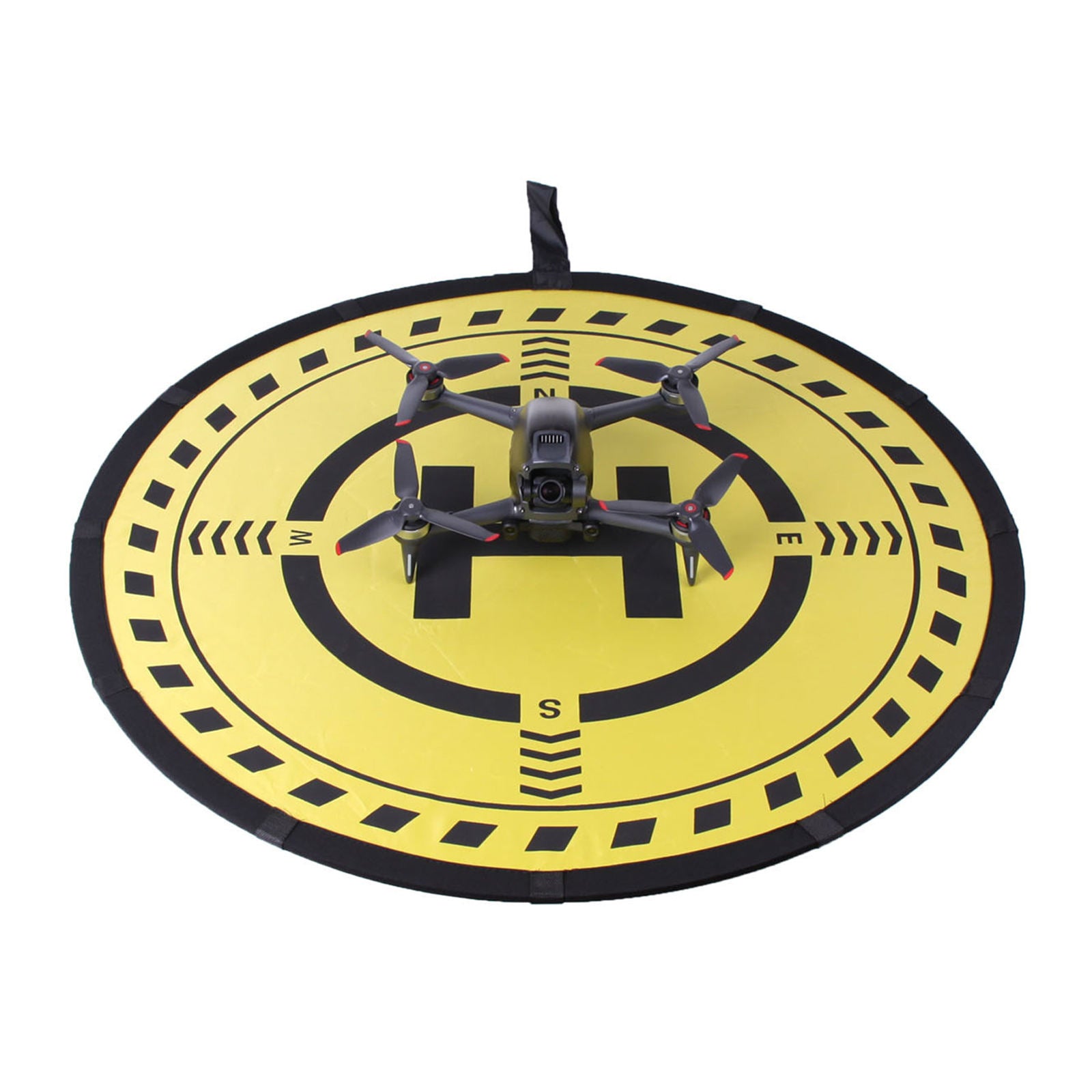 28" Waterproof Drones Landing Pad w/ LED Lamp Strip for DJI Air 2S Accessory