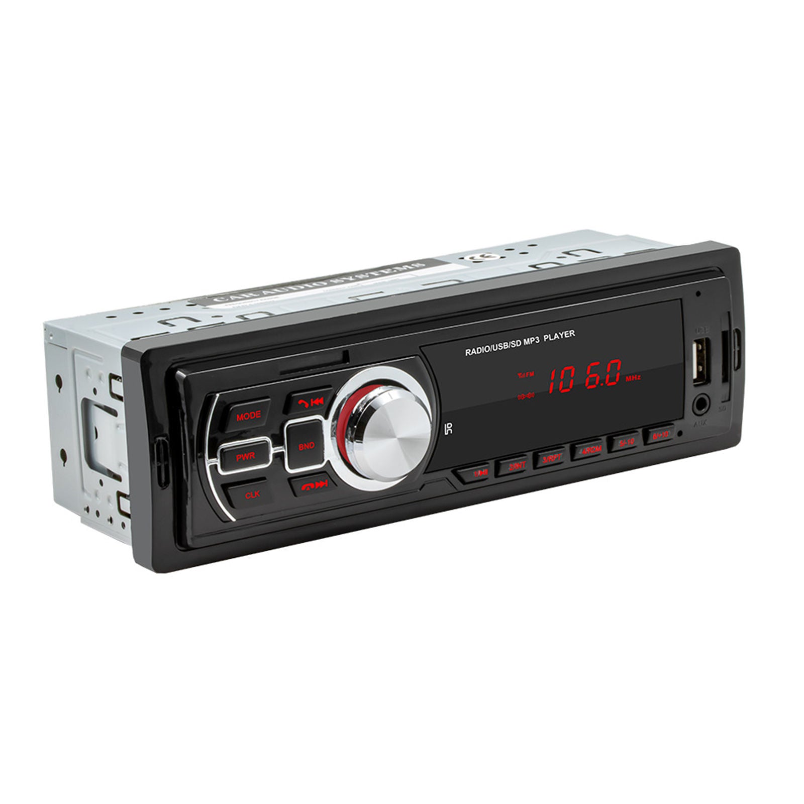 Audio Systems Car Stereo Built-in Microphone USB Port AM/FM Radio Receiver