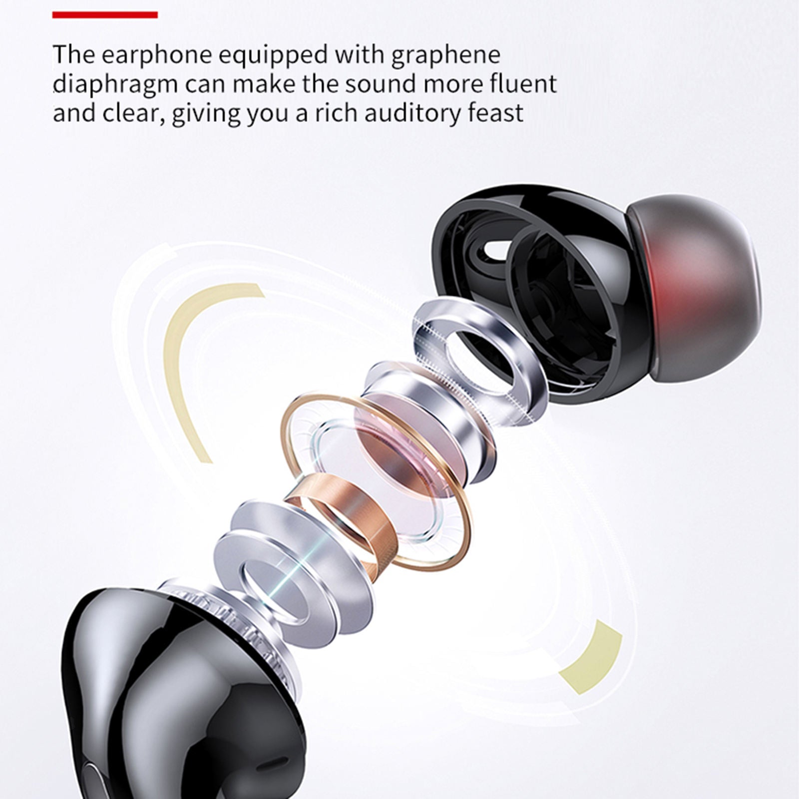 Gym Sport Earphones Wireless Built-in Mic Bluetooth 5.0 Headphones 800MAH