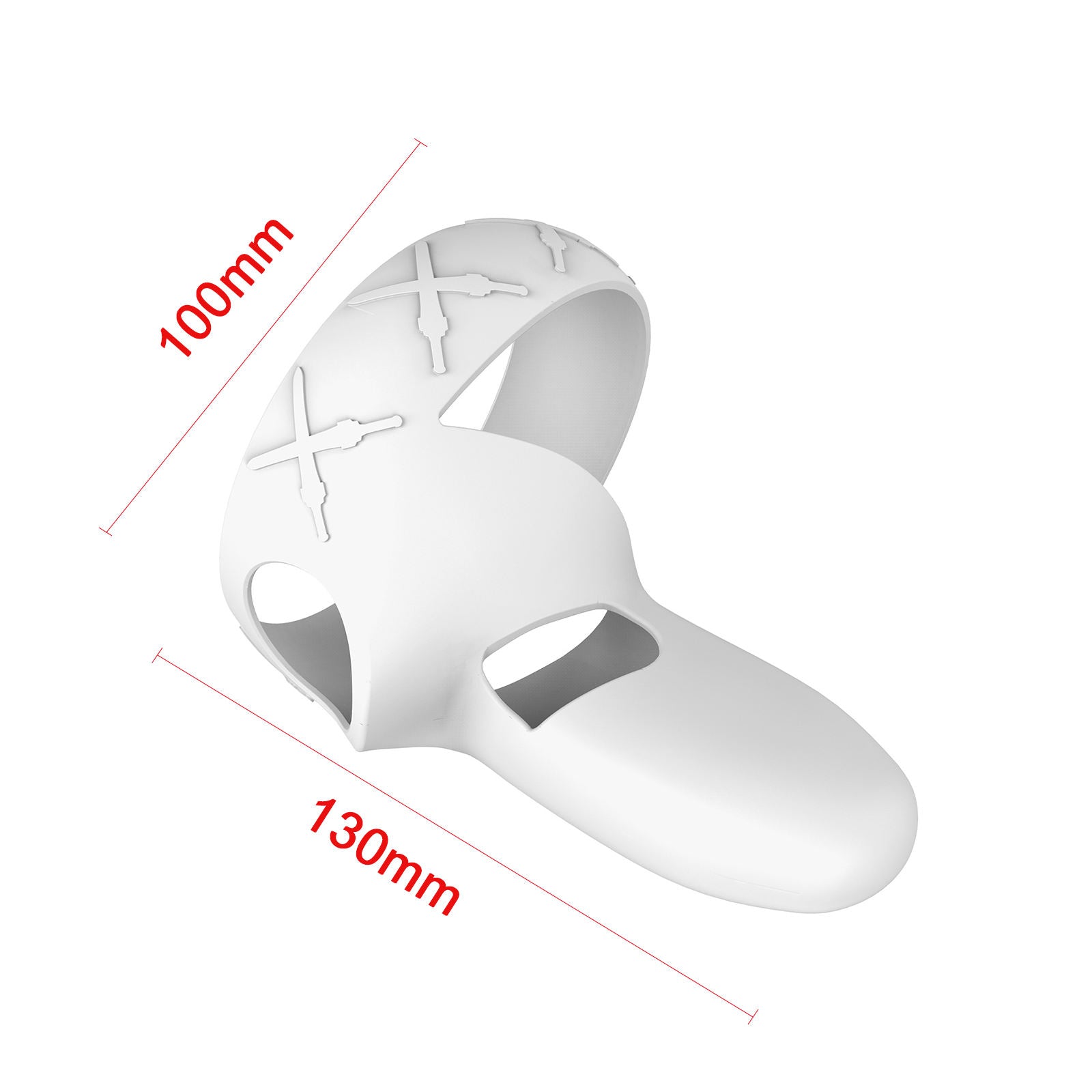 1 Pair Silicone Touch Controller Grip Cover for  Quest 2 Skin Virtual Reality