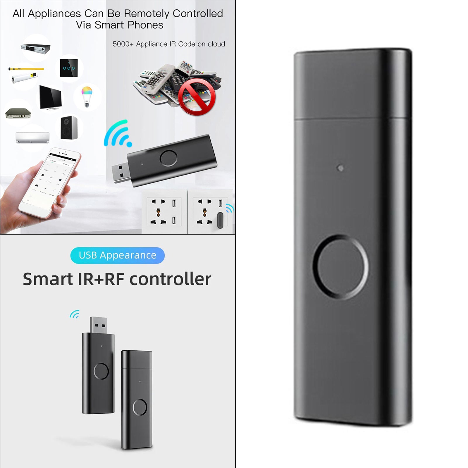 USB IR/RF Remote Controller Smart Controller for Home Air Conditioning