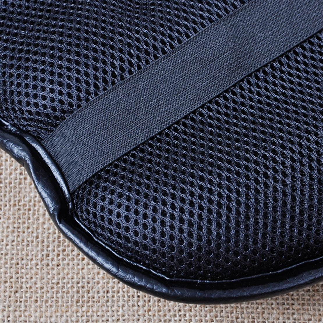 Black Luxury ALL Seat Armrest Pad Cushion Memory Foam Padded Support pillow An
