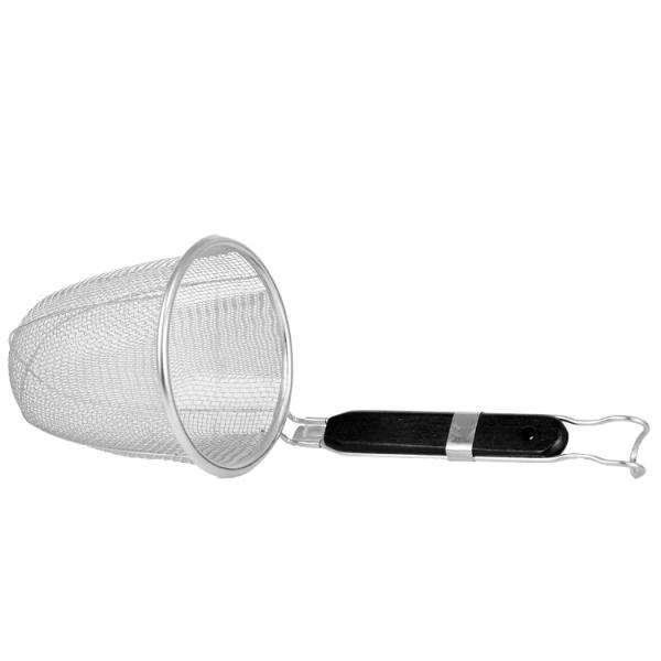 Stainless Steel Pasta Strainer Filter Spoon Wire Skimmer Spiral 13.5cm