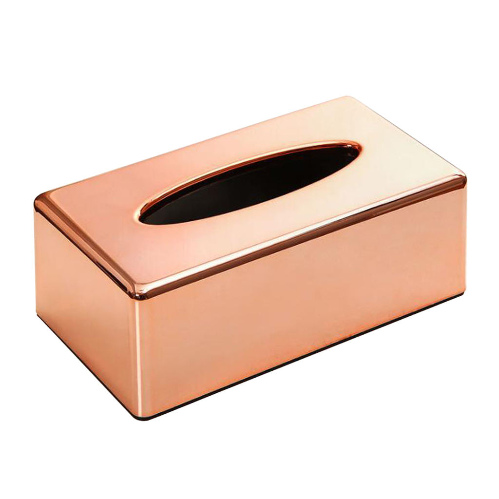 Car Office Home ABS Plastic Tissue Paper Fashion Tissue Box Holder Decor