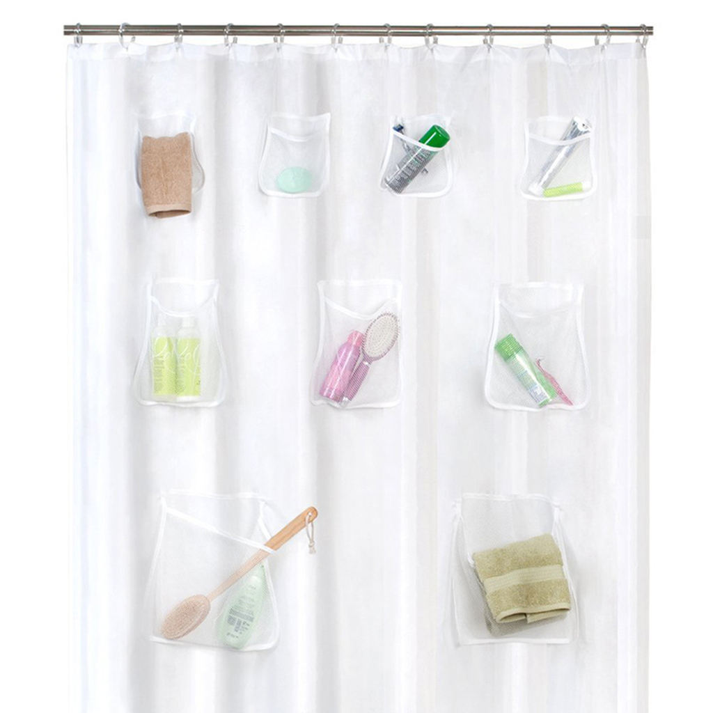Bathtub Shower Curtain Mould proof Water Repellent for Camper Motorhome