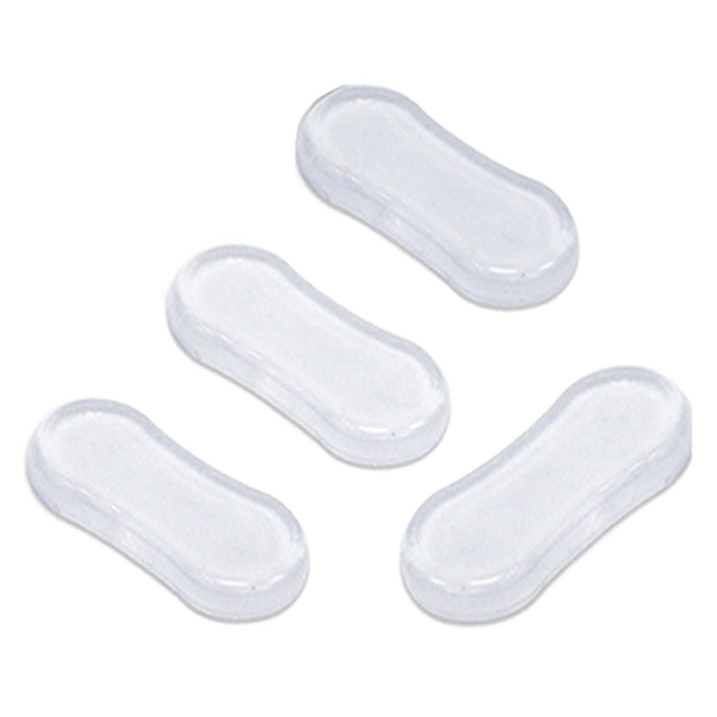 Set of 4 Universal Bathroom Hardware Toilet Seat Bumpers Spacers Attachment