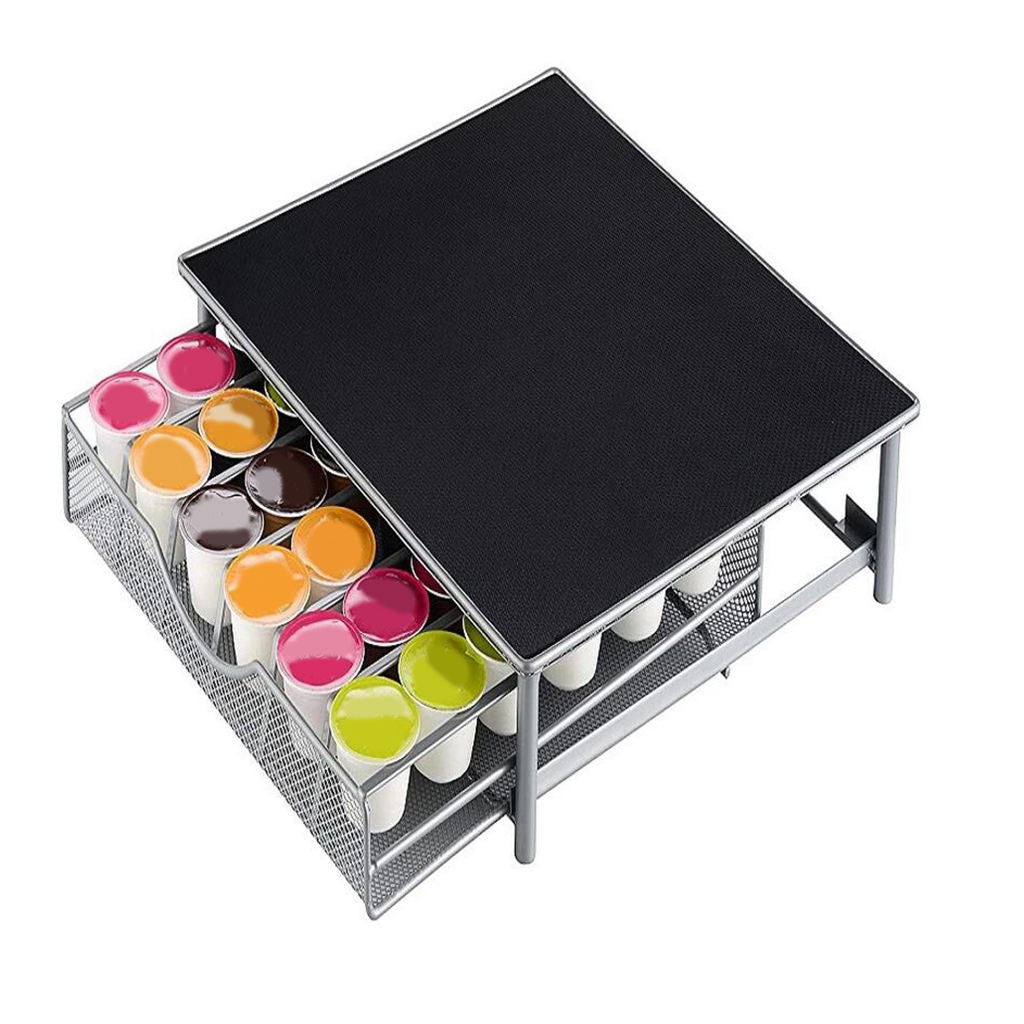 36 Coffee Pod Capsule Drawer Holder Organizer Home Kitchen Counter Anti-rust