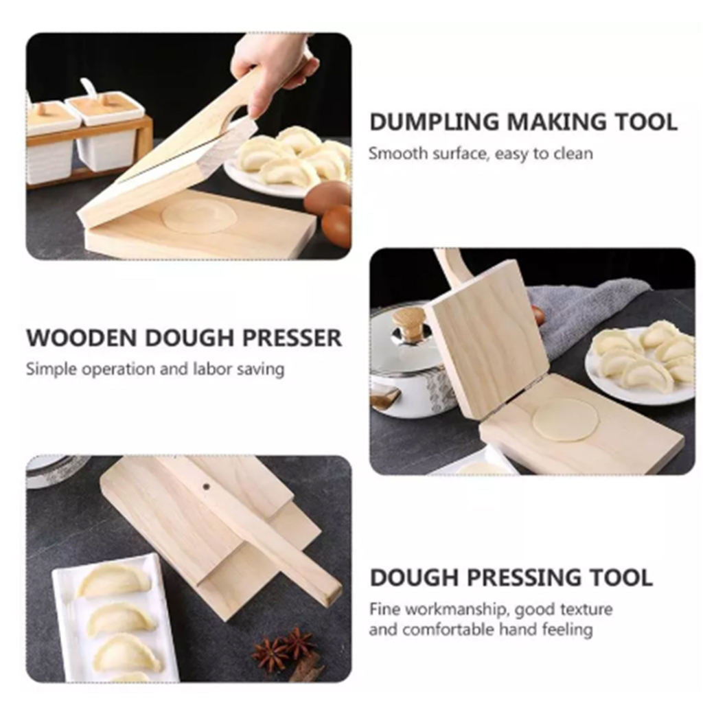 Dough Press Dumpling Presser Gyoza Maker Household Pressing Tool Supplies