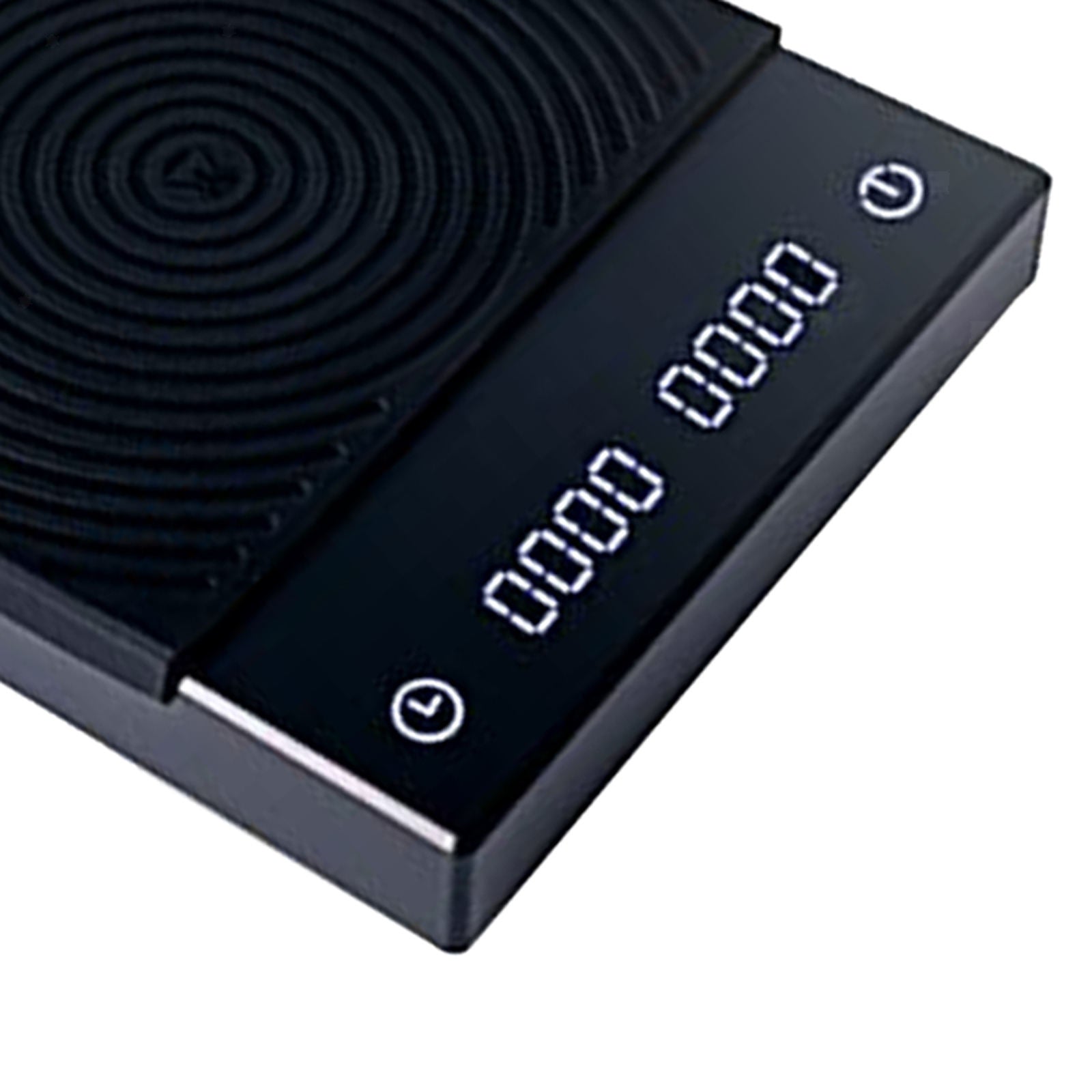 Black Basic Coffee Scale Auto-Timing Coffee Weighing Panel Backlight Black