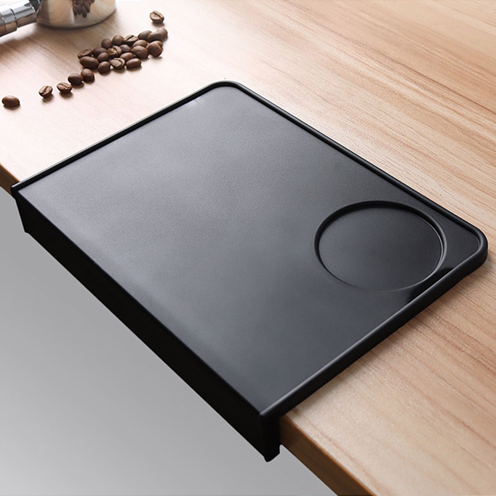 Silicone Coffee Tamper Mat Tamper Rest Holder Odorless Corner Tamping Pad