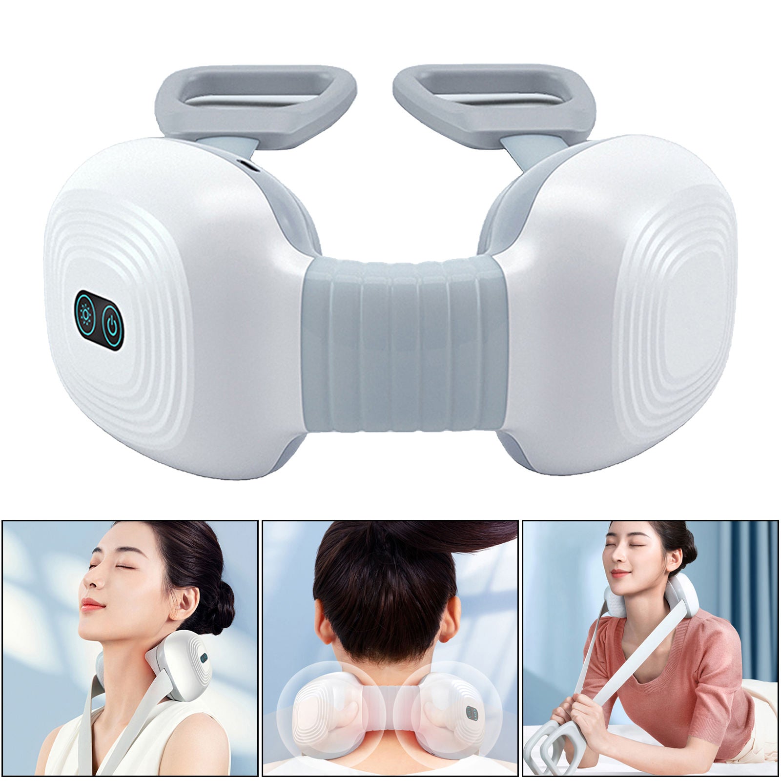 Electric Neck Massager Neck Shoulder Relax Massage for Home Office Car