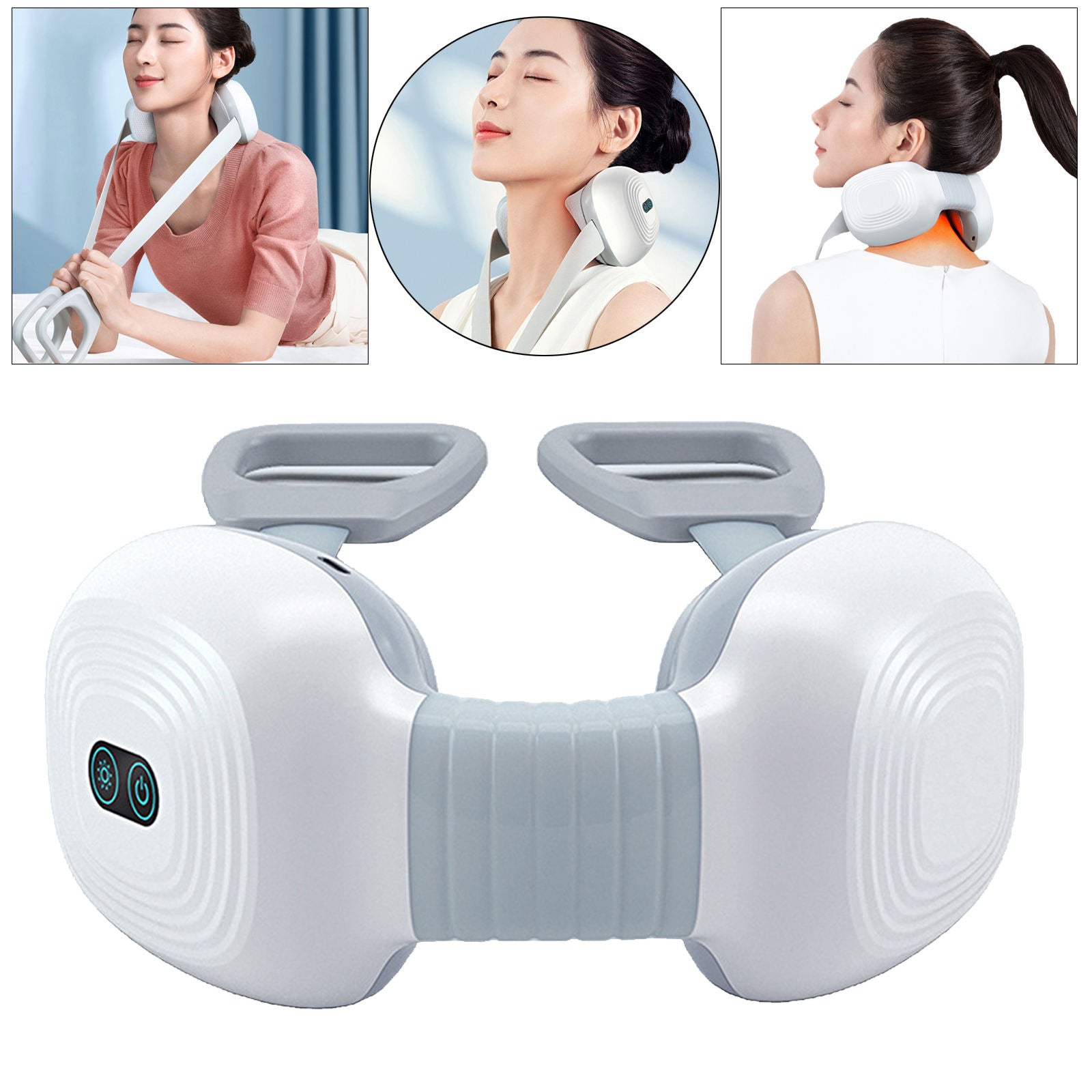Electric Neck Massager Neck Shoulder Relax Massage for Home Office Car