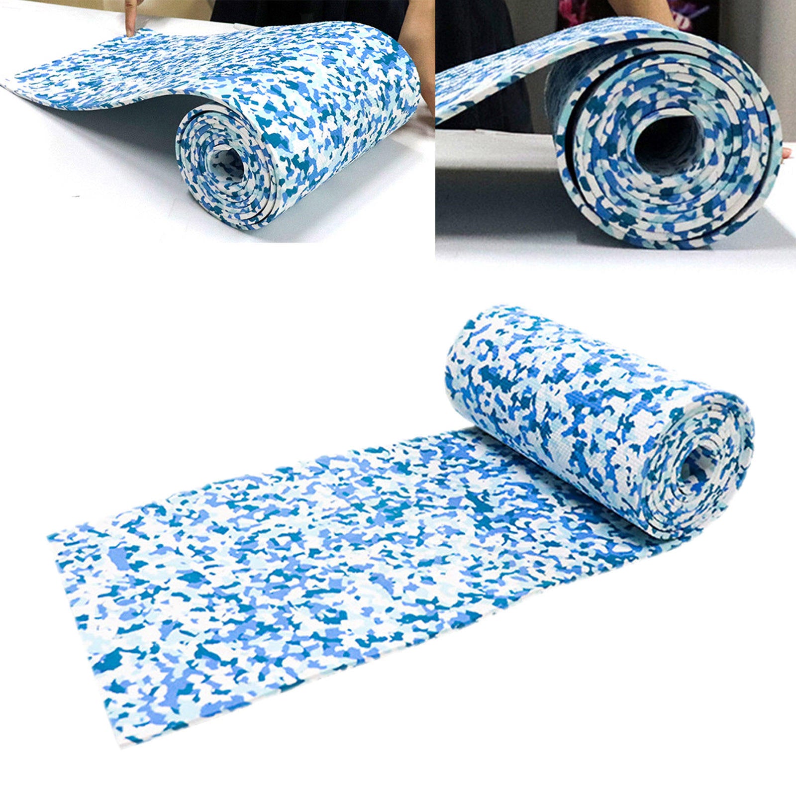 Decking UV Resistant Non-Slip Mat Yacht Kayak Marine Flooring Blue Mat Decor
