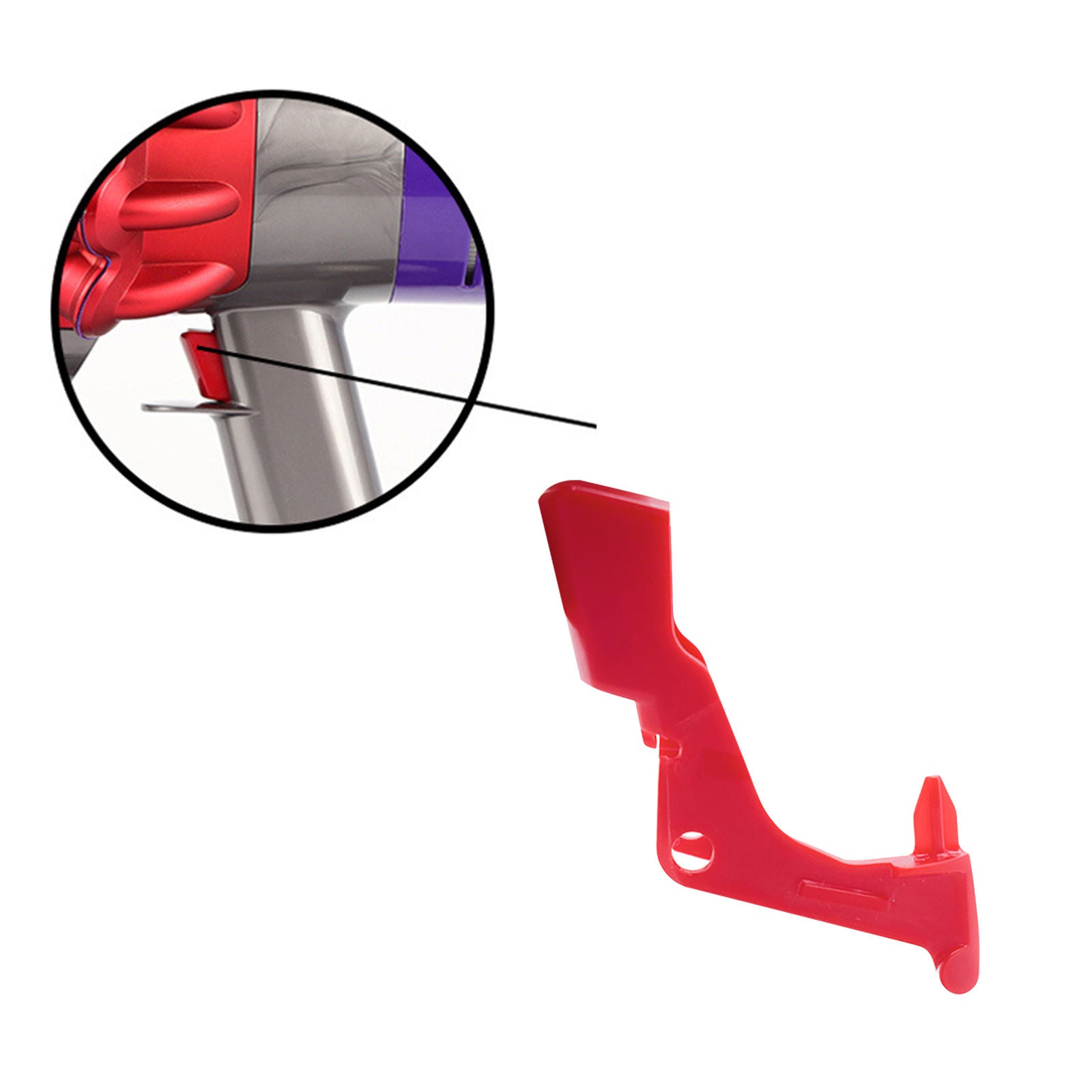 Red Replacement Switch Button For Dyson V10 V11 Vacuum Cleaner Cleaner Tools