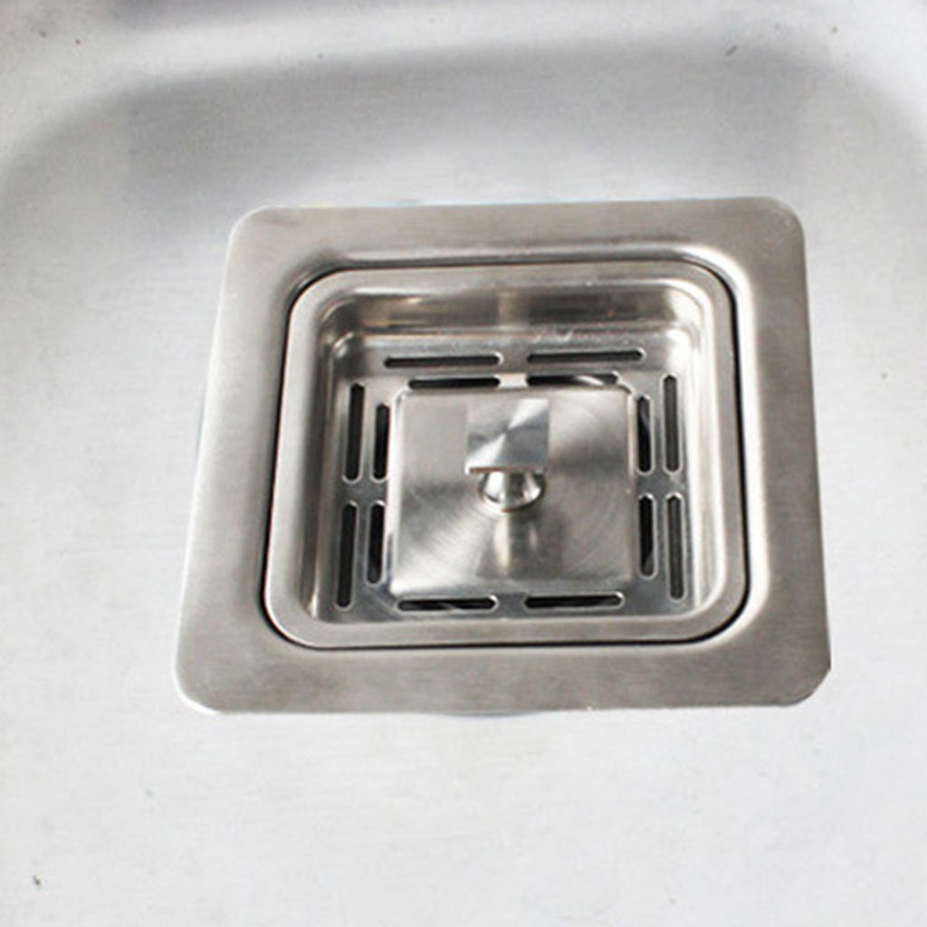 Square Garbage Disposer Basket Converter Food Waste Disposer Adapter Caliber