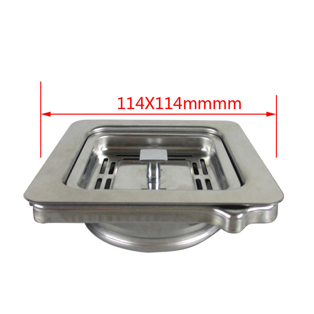 Square Garbage Disposer Basket Converter Food Waste Disposer Adapter Caliber