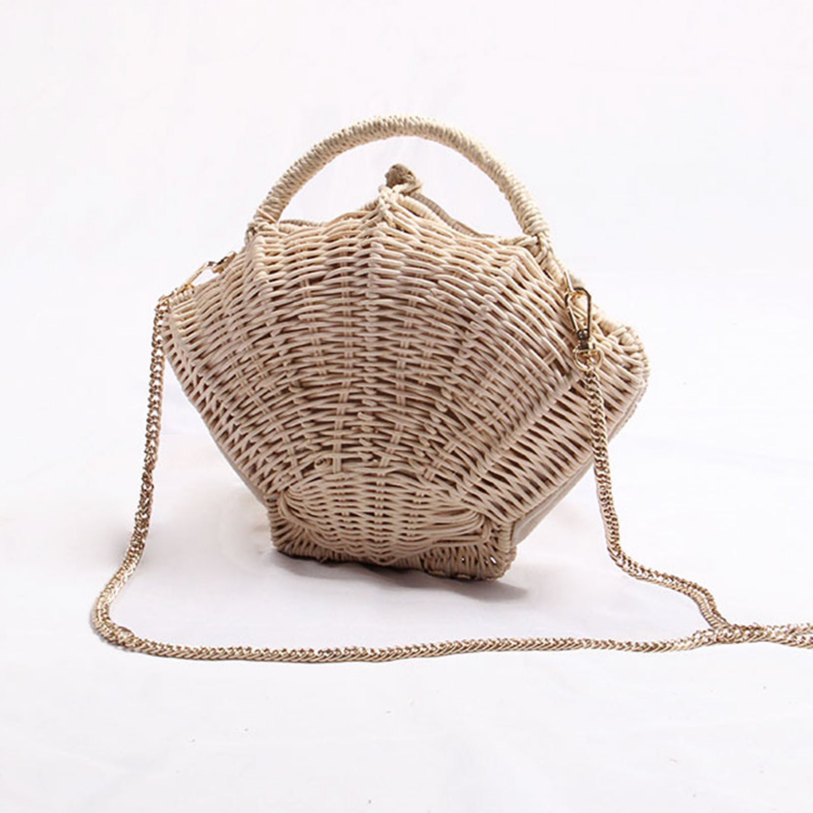 Mini Small Messenger Bag Rattan Handbag Woven Tote Birthday Gift portable