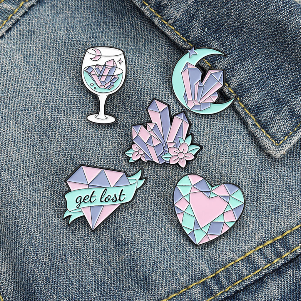 5pcs Fashion Brooch Pins Clips Women Party Charms Jewelry Accessory Present