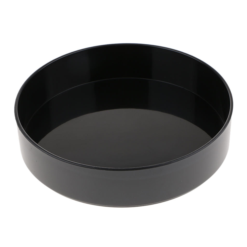 Plastic Round Ikebana Flower Vase Holder Suiban Pot Tray Art Arrangment Tool -
