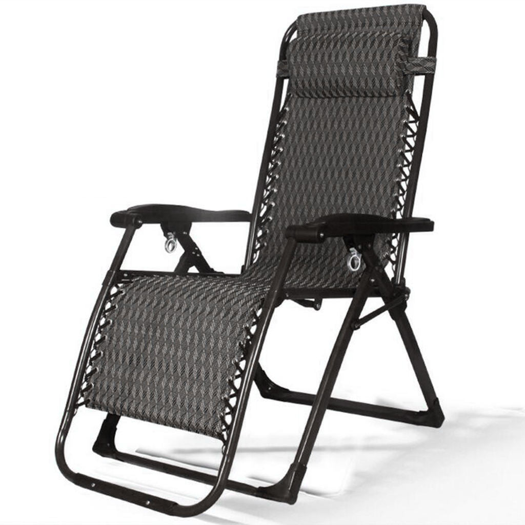 Fabric Cloth Headrest & Laces Kit Replacement for Patio Recliner Breathable