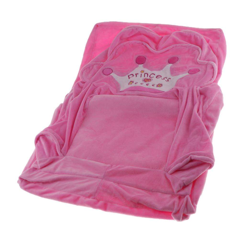 Pink Extended Kids Gaming Cute Crown Chair Children Couch Sofa Cover