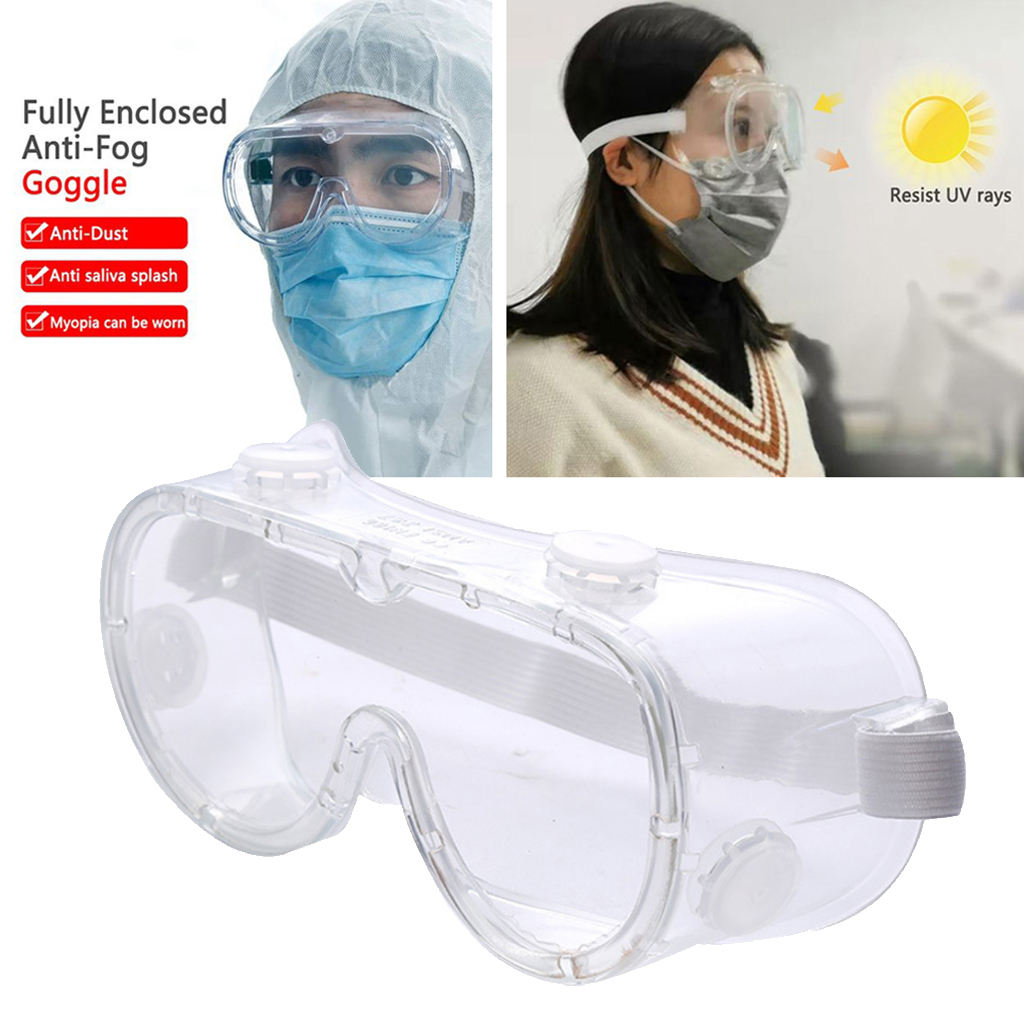 Plastic Anti Dust Glasses Eye Shield Goggles Outdoor Ski Cycling Snowboard