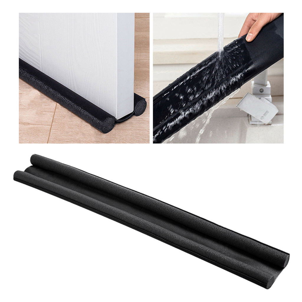 Door Lower Sealing Strip Wind Dust Threshold Seals Drain Stopper