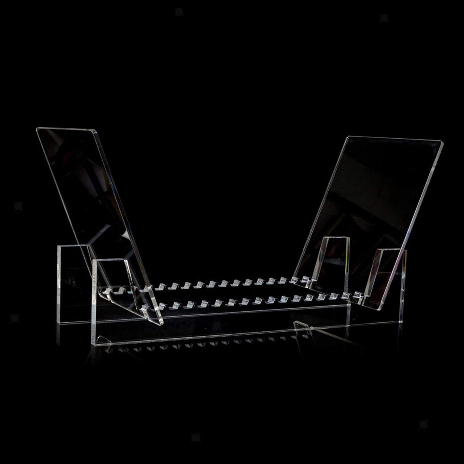 Vinyl Record Storage Holder Organizer Album Record Display Stand Holds 50