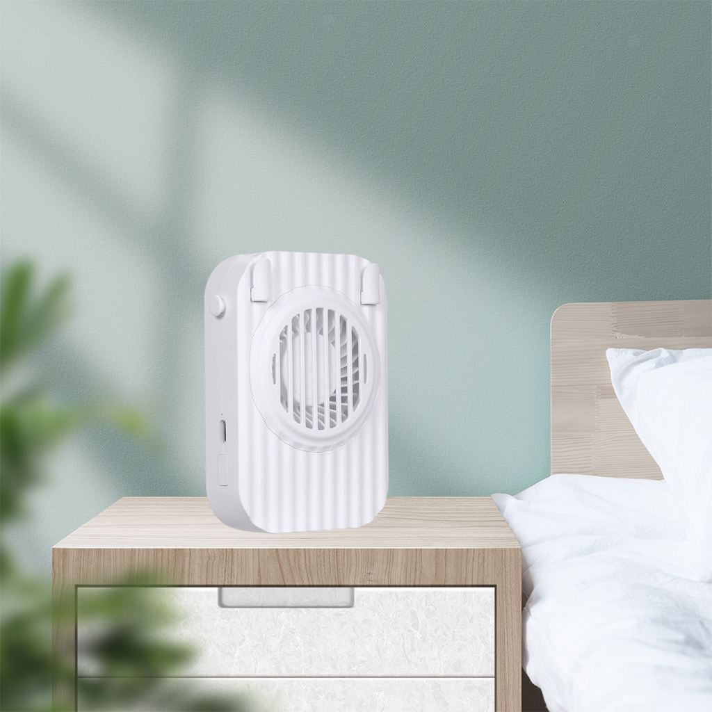 Mini Hanging Neck Fan Battery Operated Personal Air Conditioning Cooling