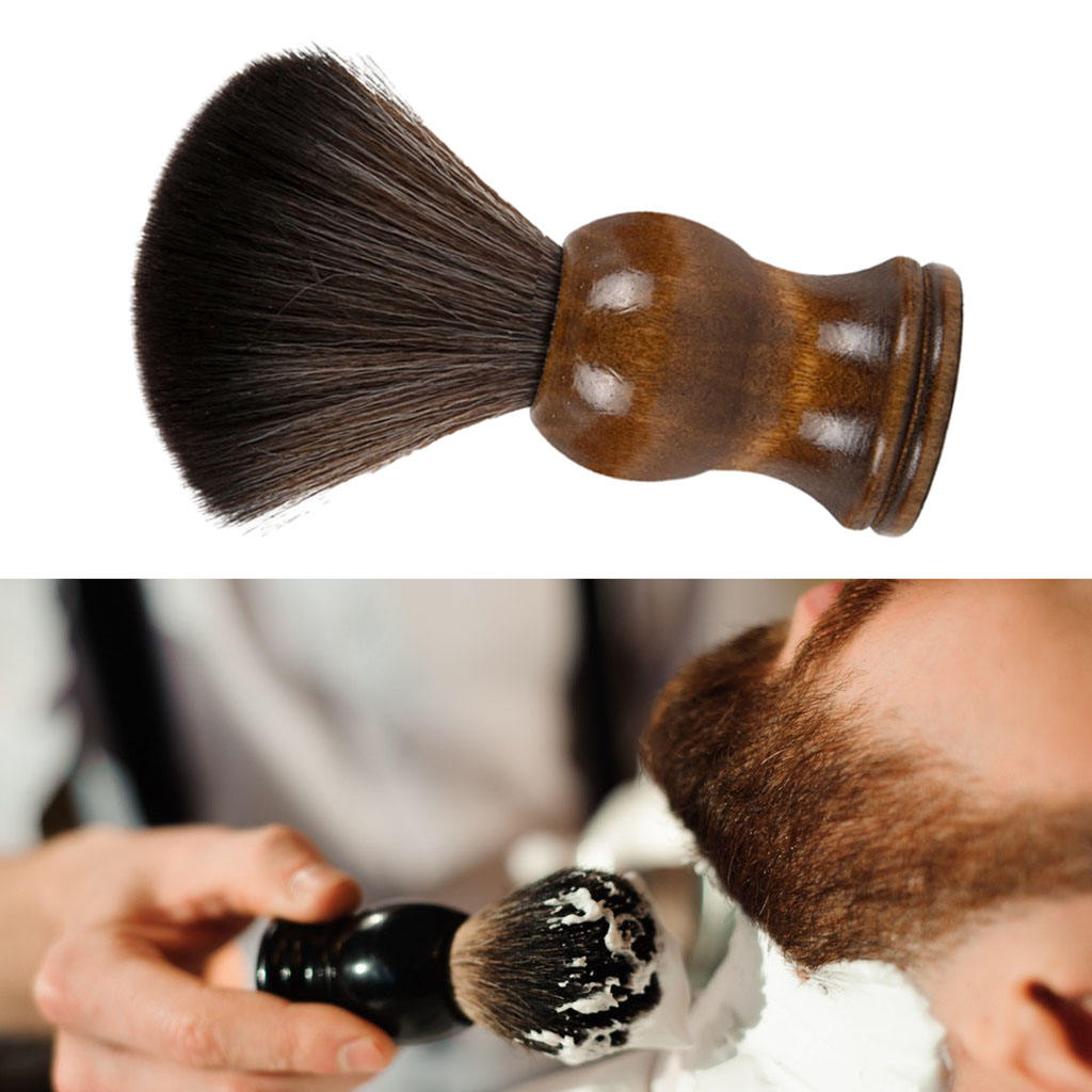 Shaving Brush with Wooden Handle High quality for Barber Shaving Tool Men