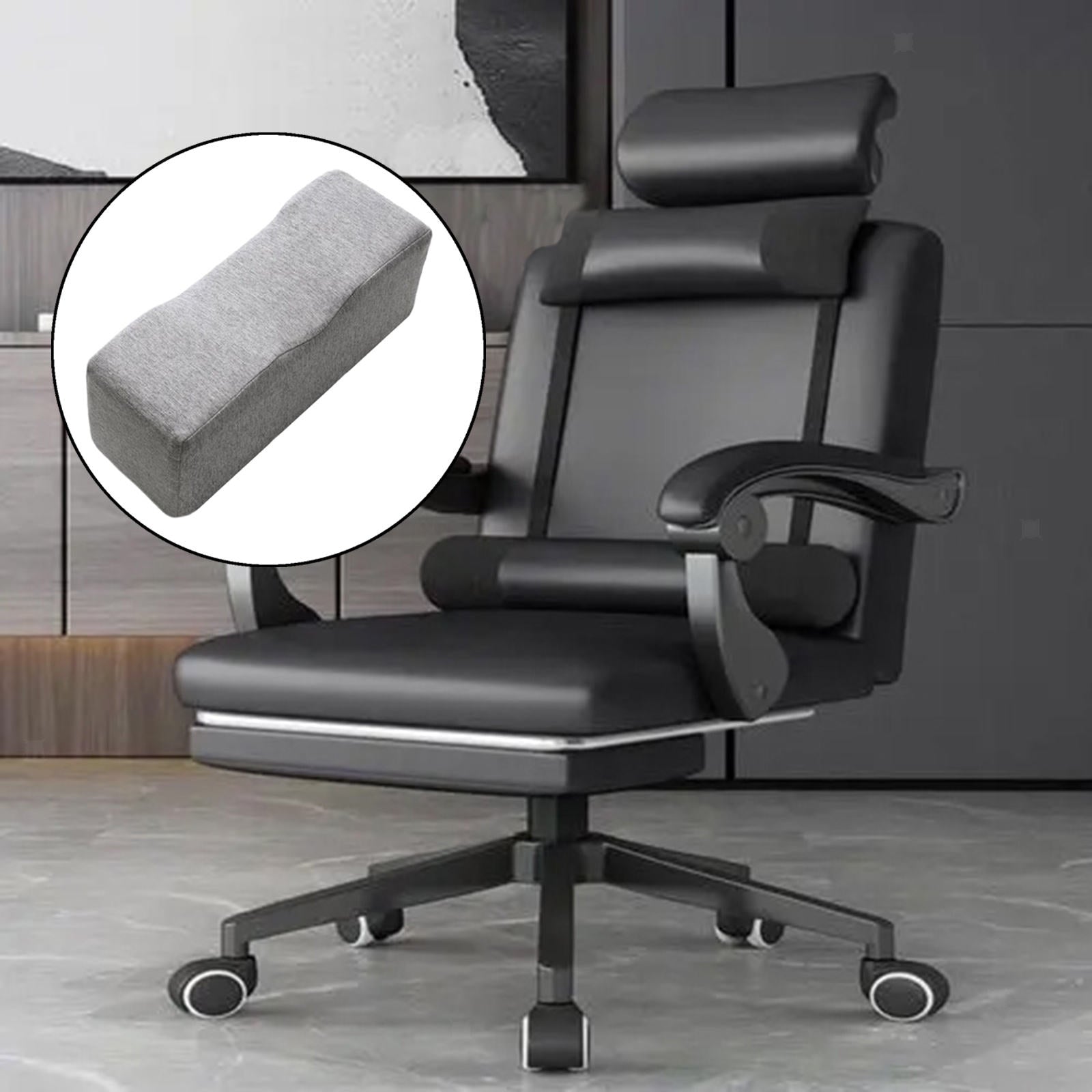 2 Pieces Soft Chair Armrest Pad Armrest Cover Cover Cushion for Lift Chair