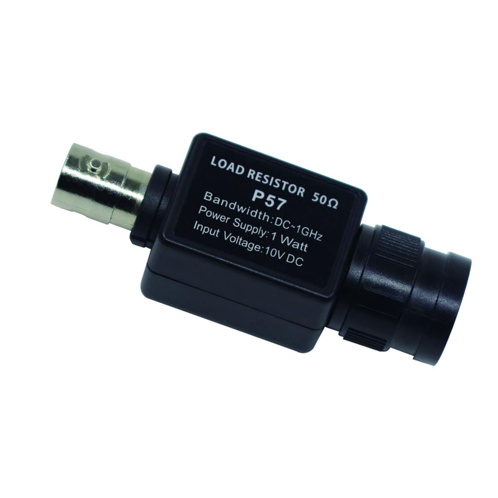 50 Ohm Insert Type BNC Adapter Feed Through Terminator Q9 Adapter Black