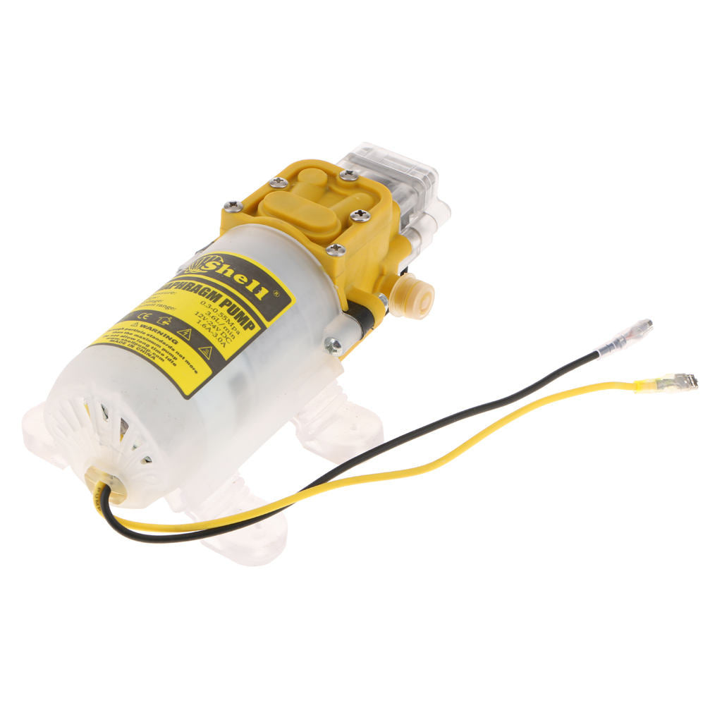 DC 12V 75 PSI 4L/Min Water High Pressure Diaphragm Self Priming Pump 60W