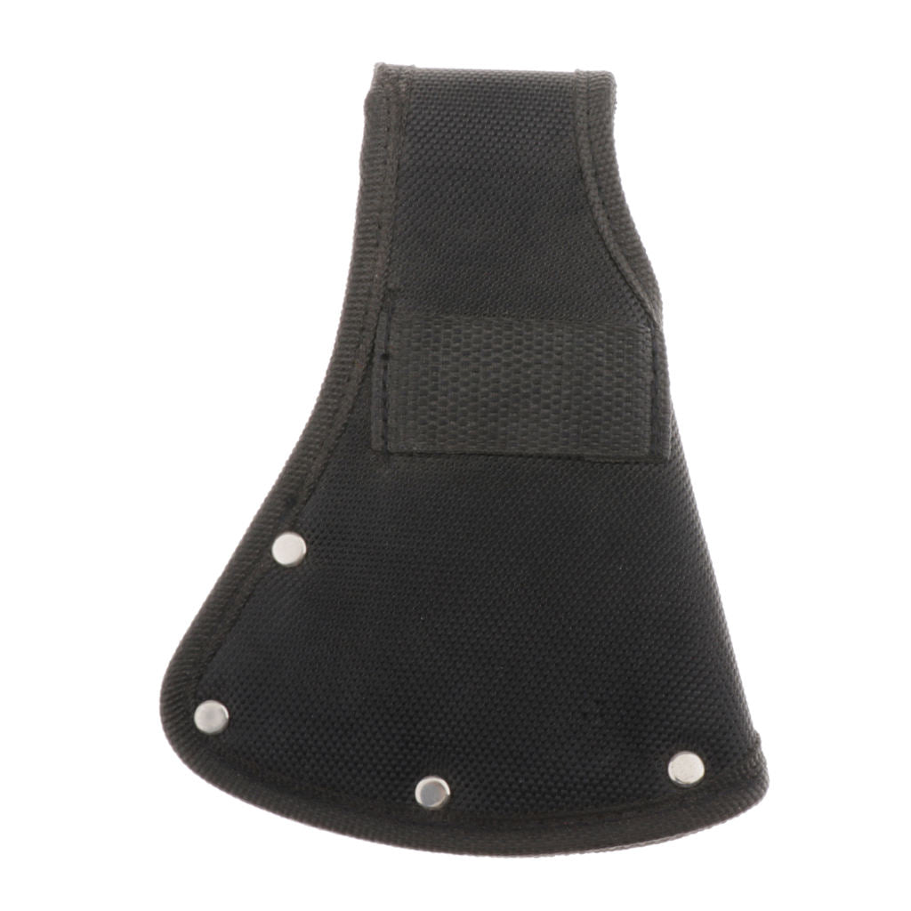 Durable Axe Blade Sheath Hunting Cover Black for Camping Outdoor 17.5x13cm
