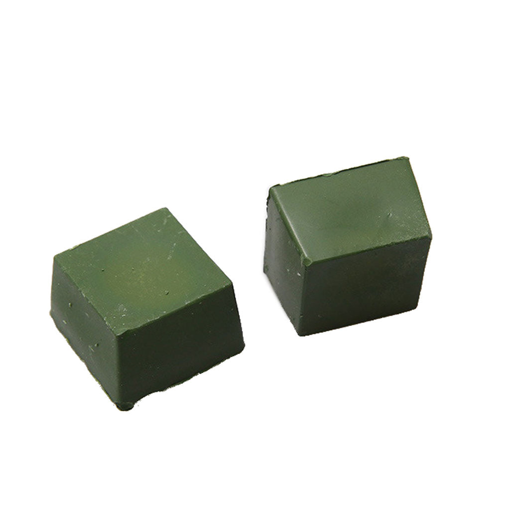 Prettyia 30x30mm Green Metal Grinding Buffing Compound Polishing Paste 30g